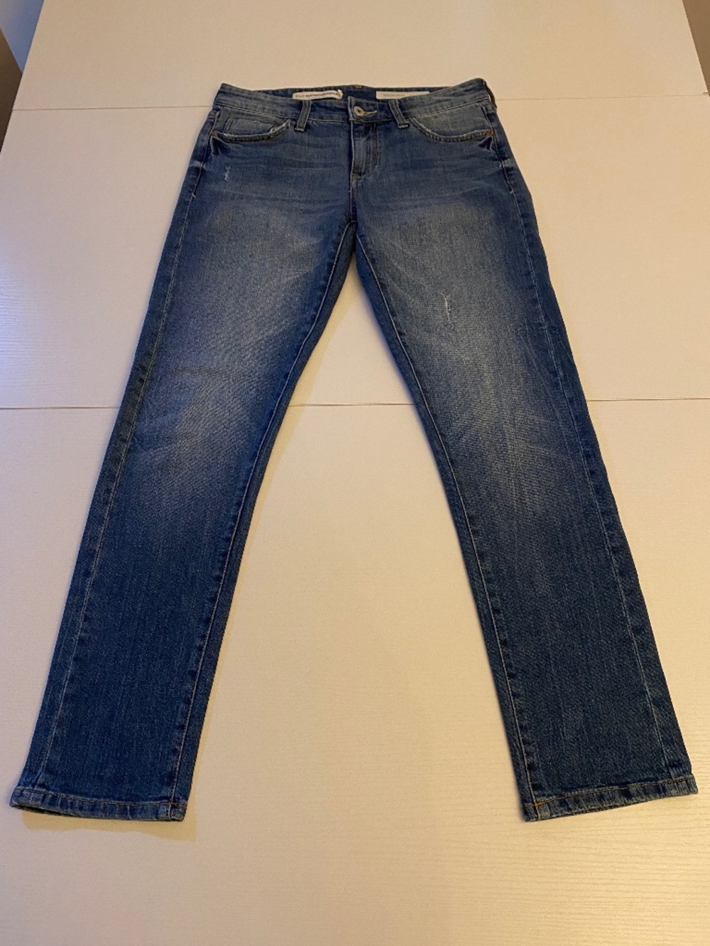 Pilcro and The Letterpress Slim Boyfriend Jeans Dark Wash Size 26